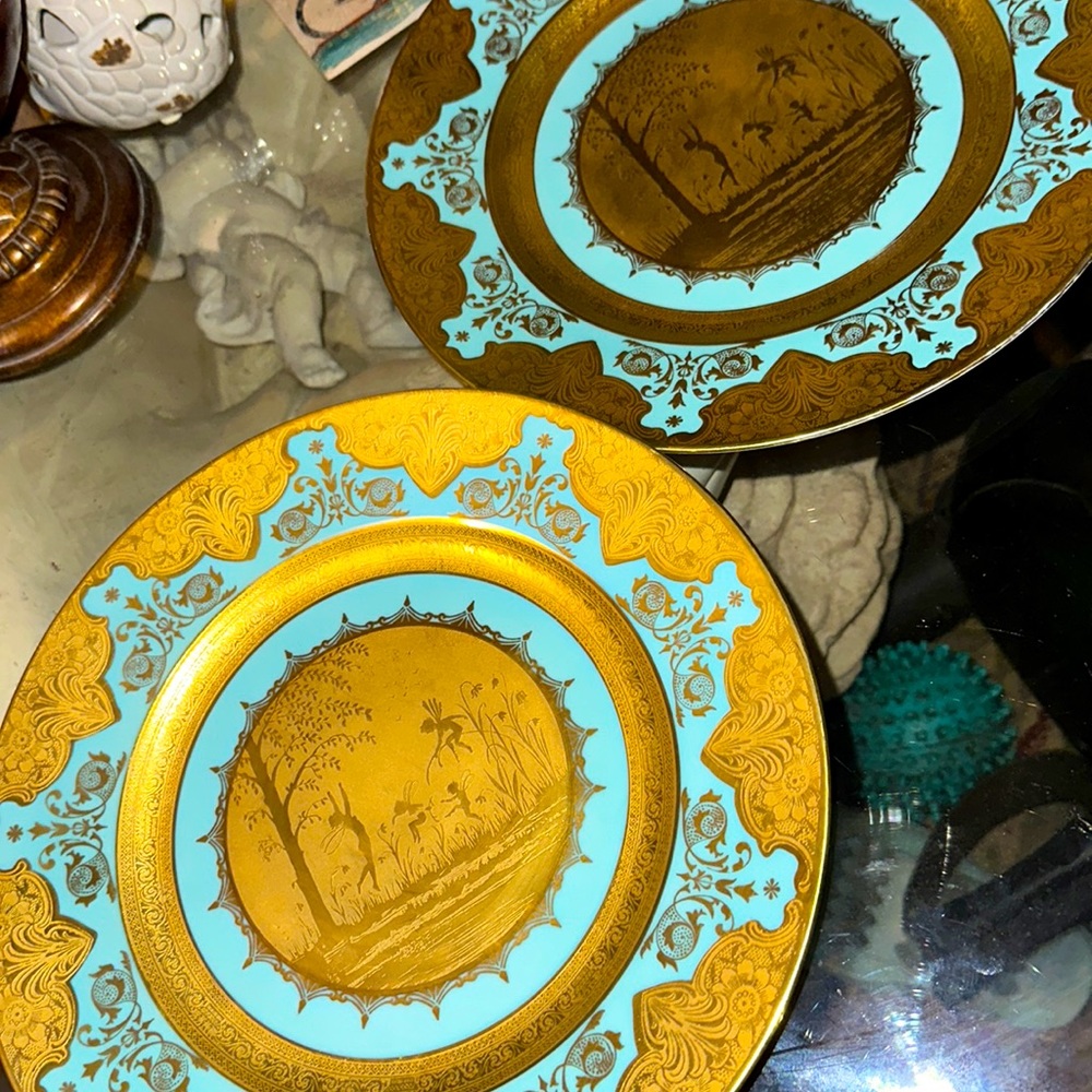 Set two plates, made in Germany